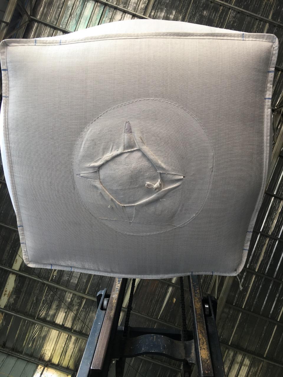 Big Bags utilizados para almacenamiento de materiales a granel